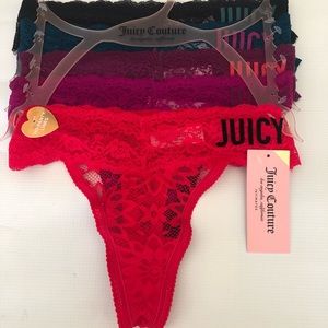 Juicy Couture Thong Set